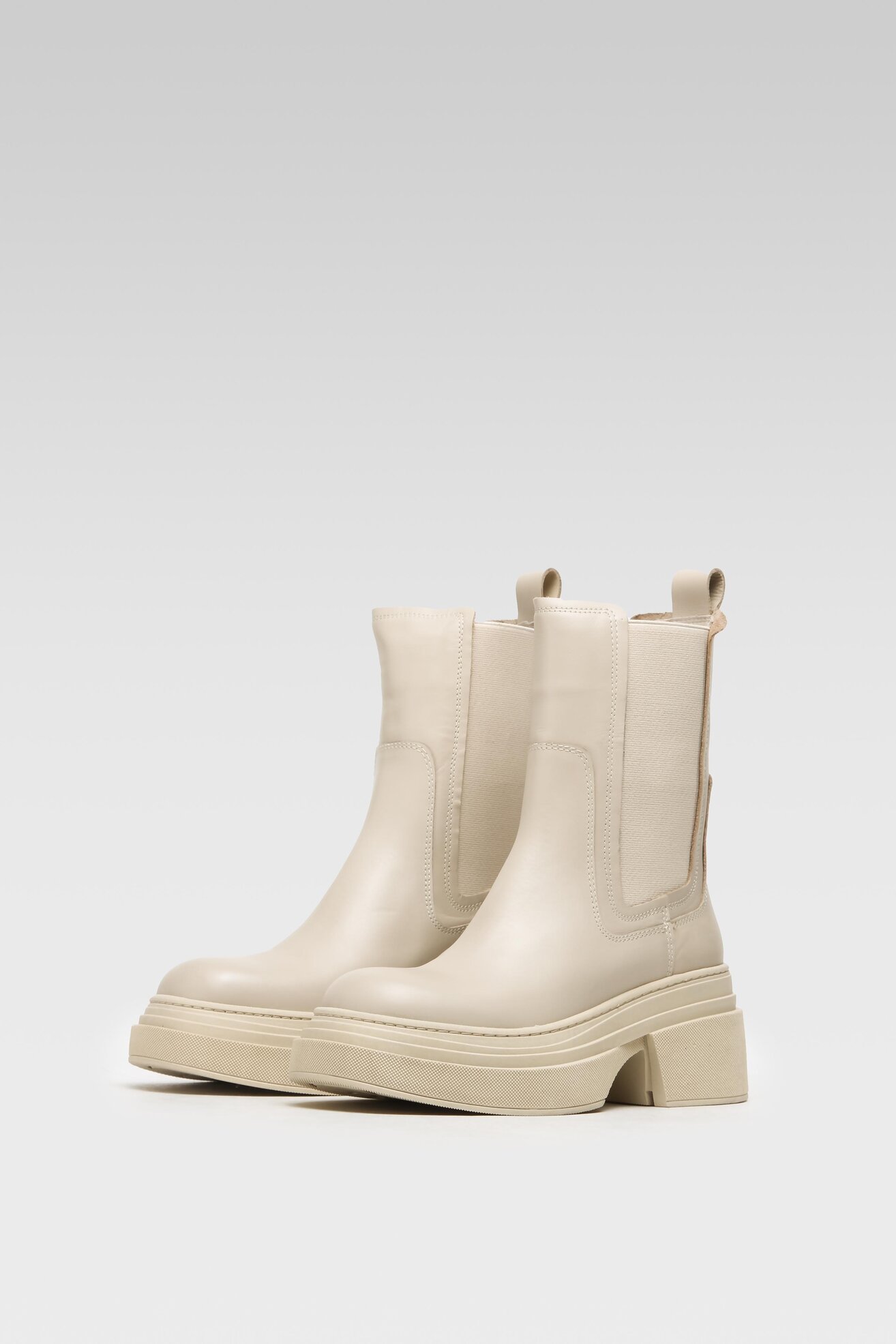 Botki Gino Rossi 10911 Beżowy