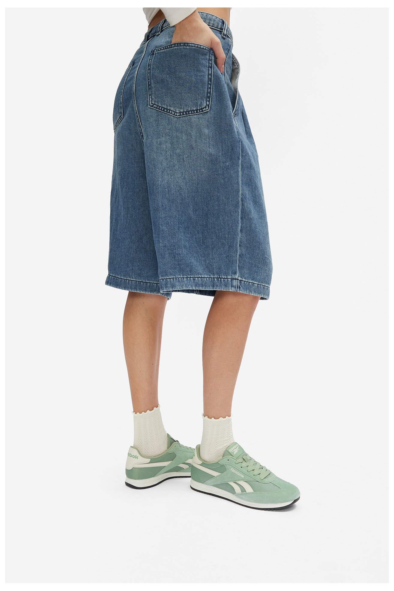 Кросівки спортивні Reebok FIORI AR30309WKCU ЗЕЛЕНИЙ