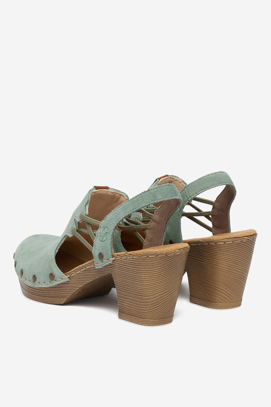 Sandały Rieker CEO-66775-52 Oliwkowy jasny - 5906751826911