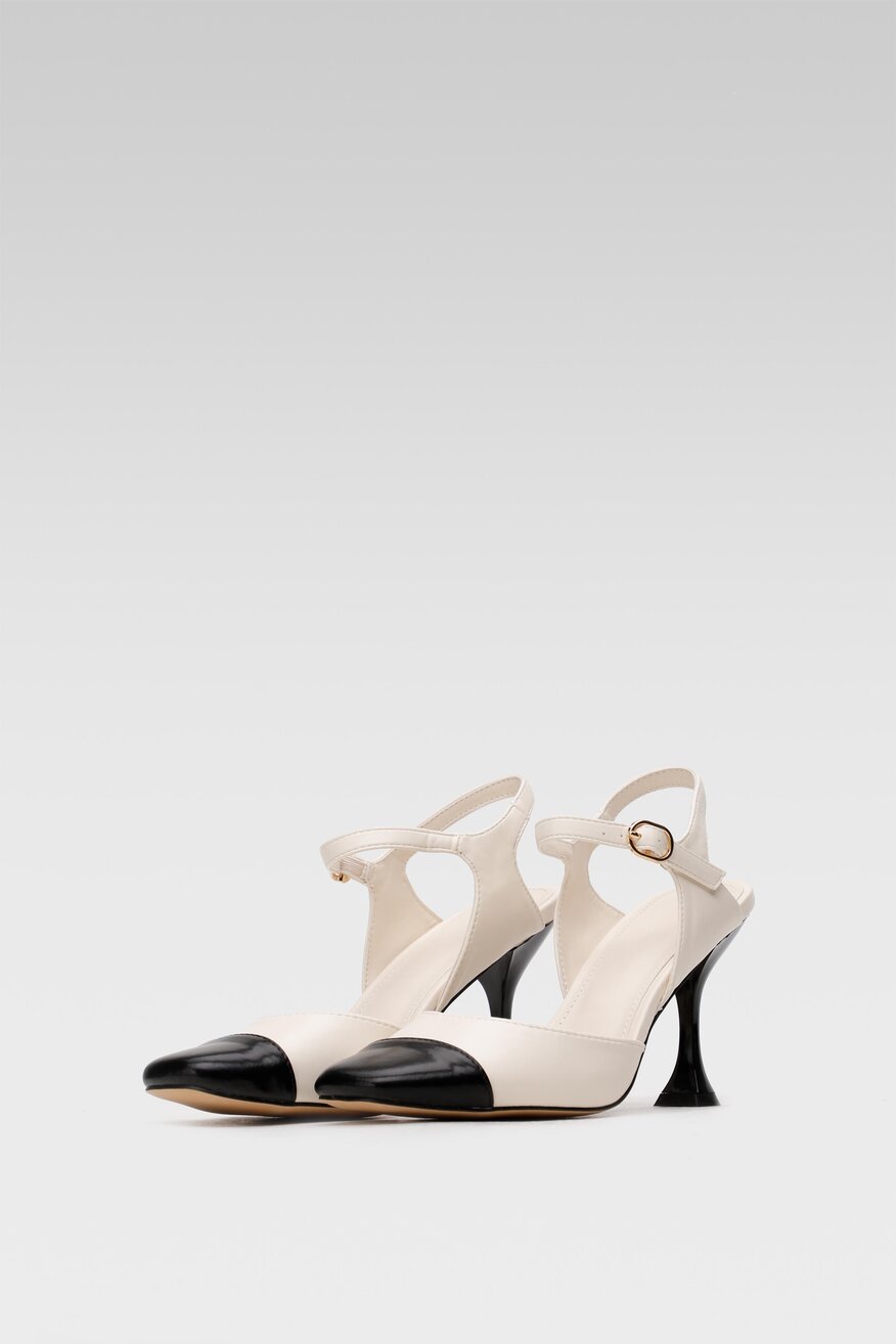 
                Jenny Fairy - Czółenka pastelowe beżowe - 5904248389321