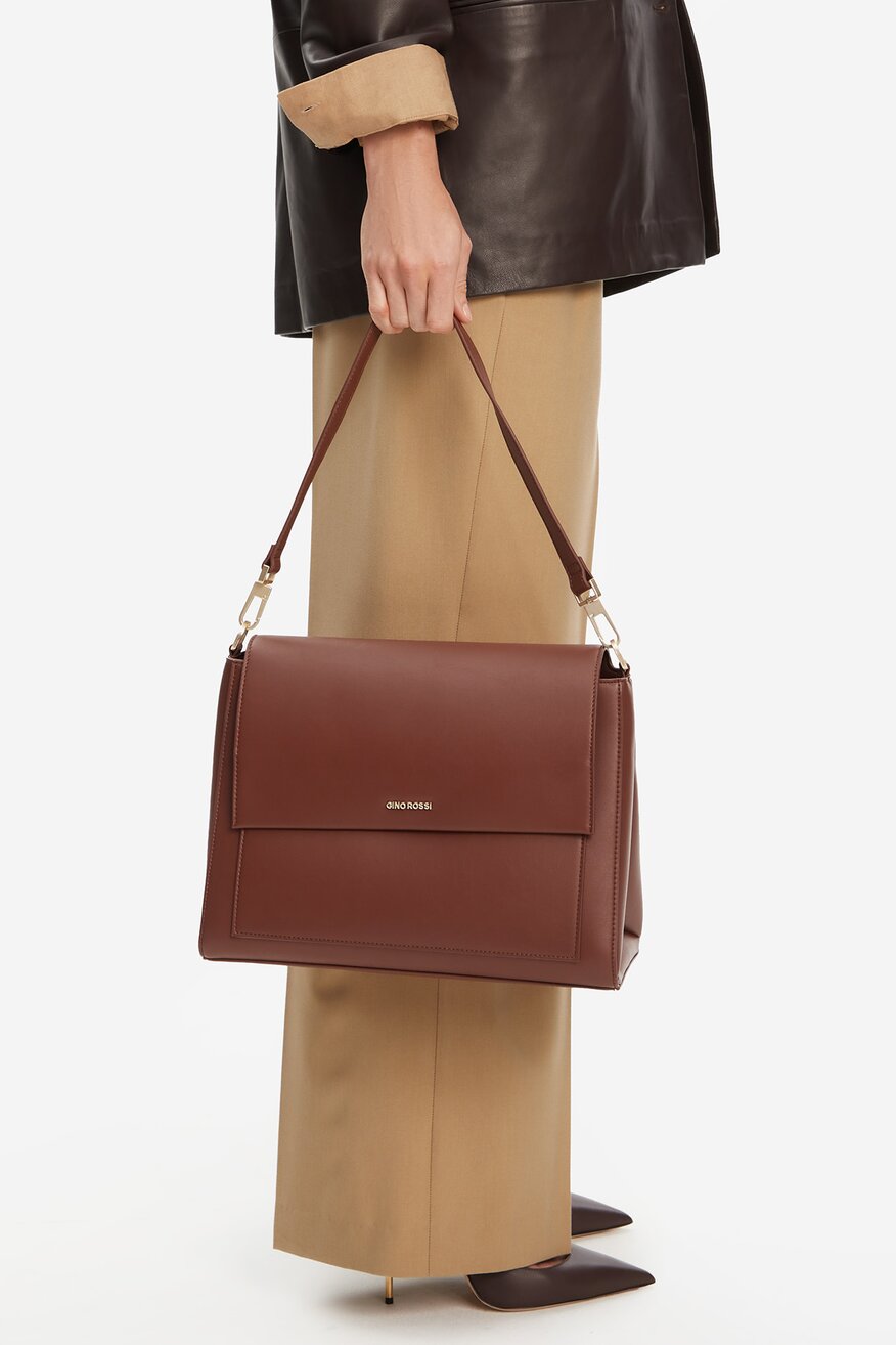 
                        Geantă de mână Gino Rossi C-NAILA-LDA8079 MARO - 5906751327968