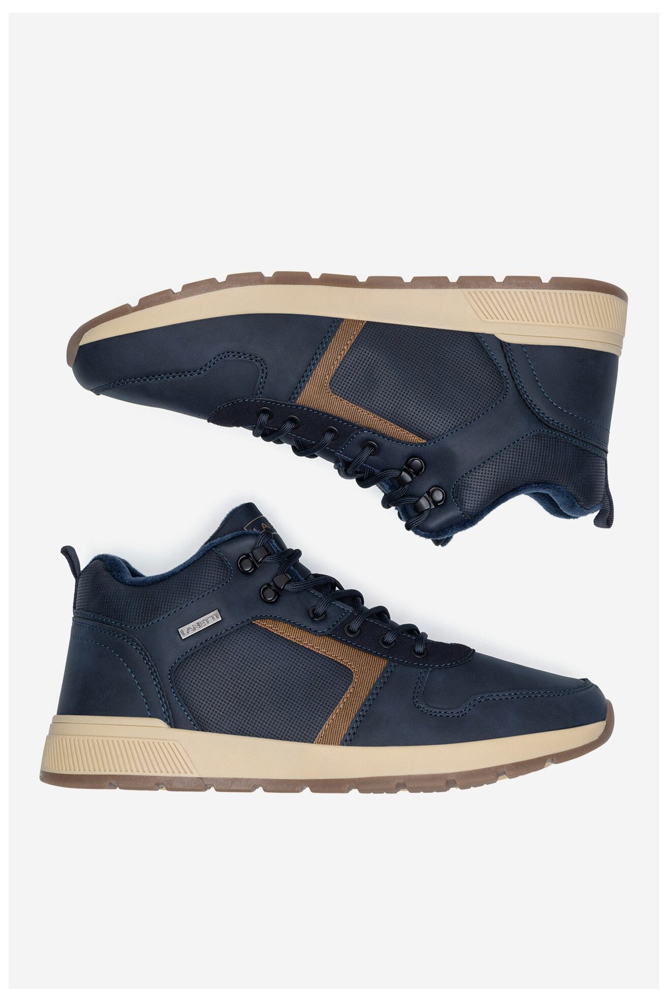 Csizma Lanetti M-VS01543-03 SÖTÉTKÉK