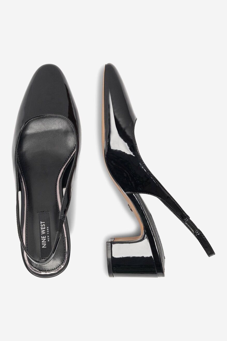 NINE WEST - Czółenka na słupku - 5905588563792