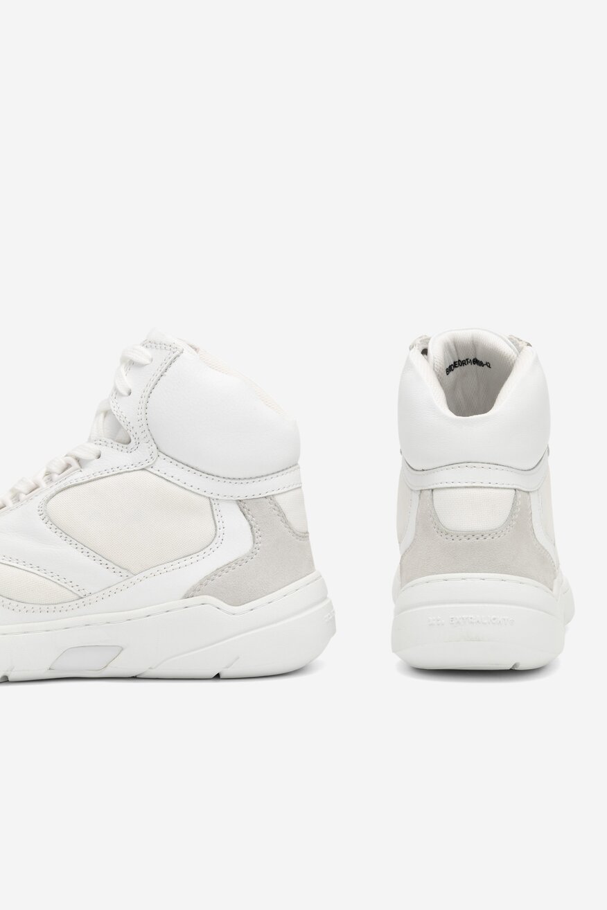 
                Badura - Sneakersy skórzane - 5904862838564