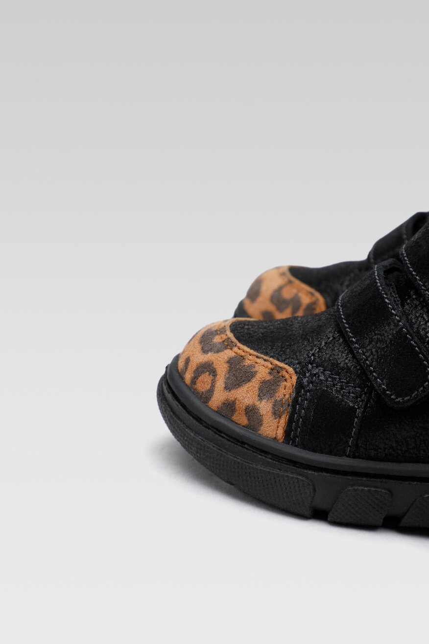 
                Lasocki Kids - Skórzane botki czarne - 5904862213132