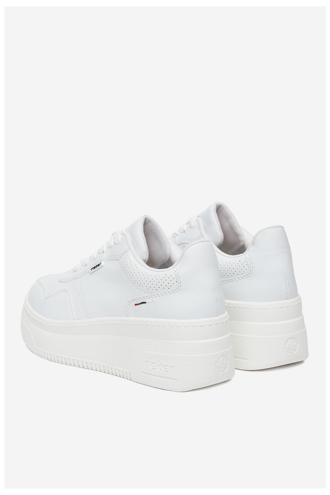 Sneakerși Rieker M7811-80 ALB