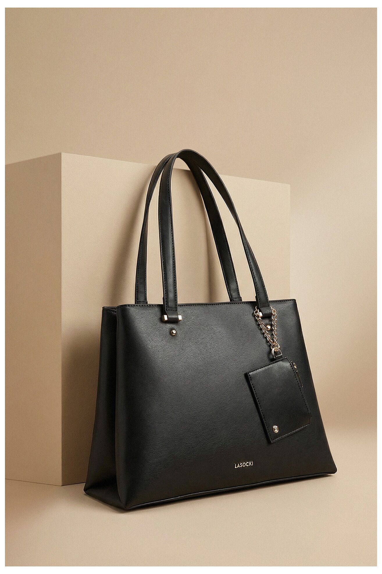 Дамска чанта Lasocki C-LSK-M-009-08 ЧЕРЕН