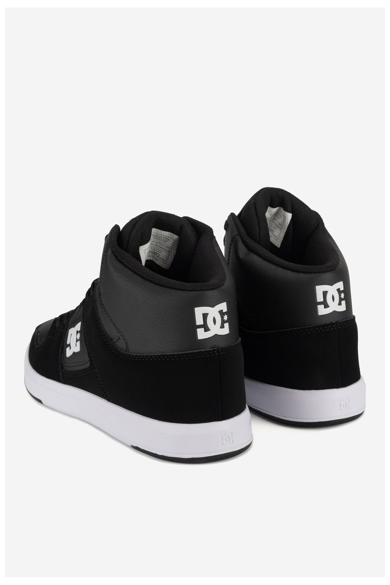 Obuwie sportowe DC Shoes CURE HI TOP ADYS400072-BKW Czarny