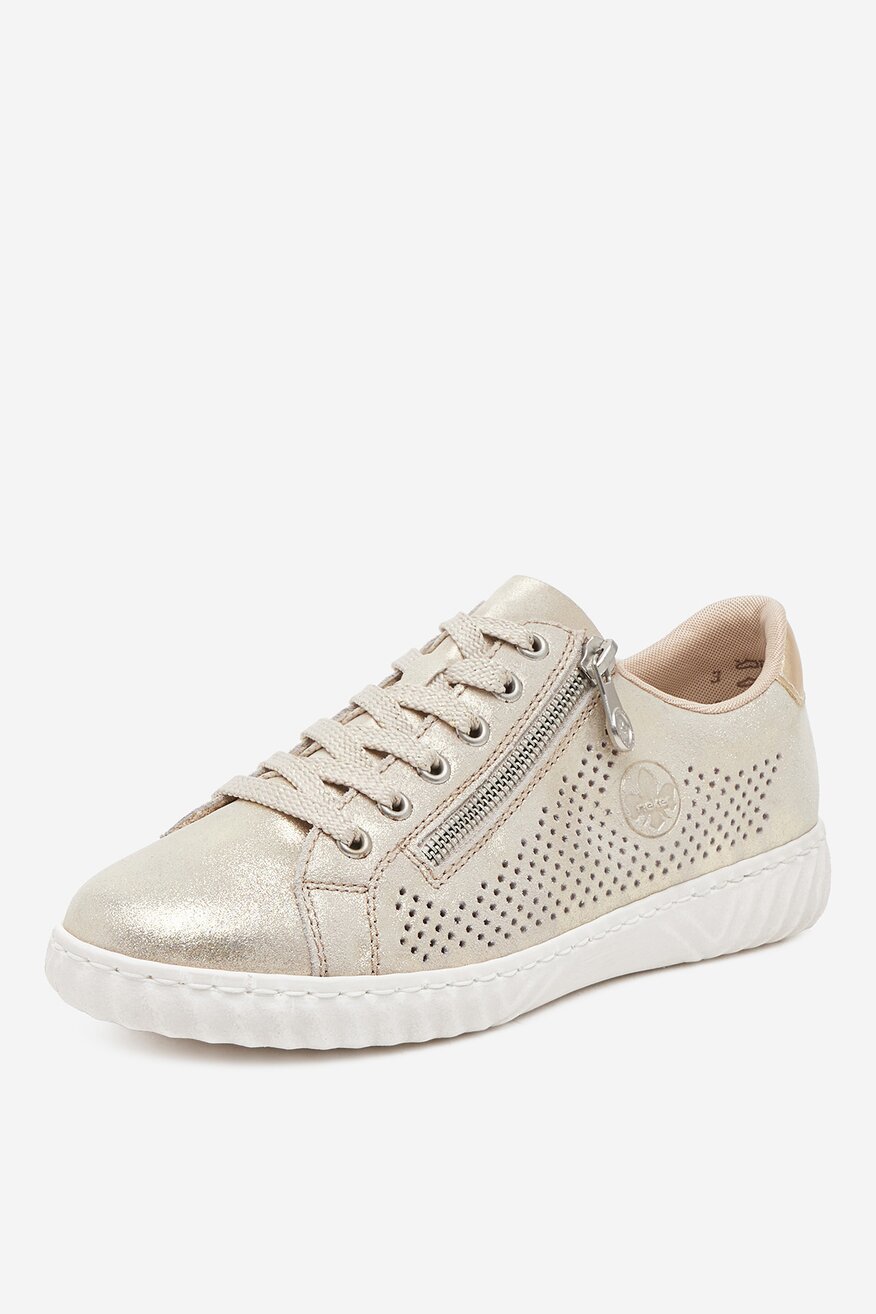 
                Rieker - Sneakersy skórzane - 5906751826041