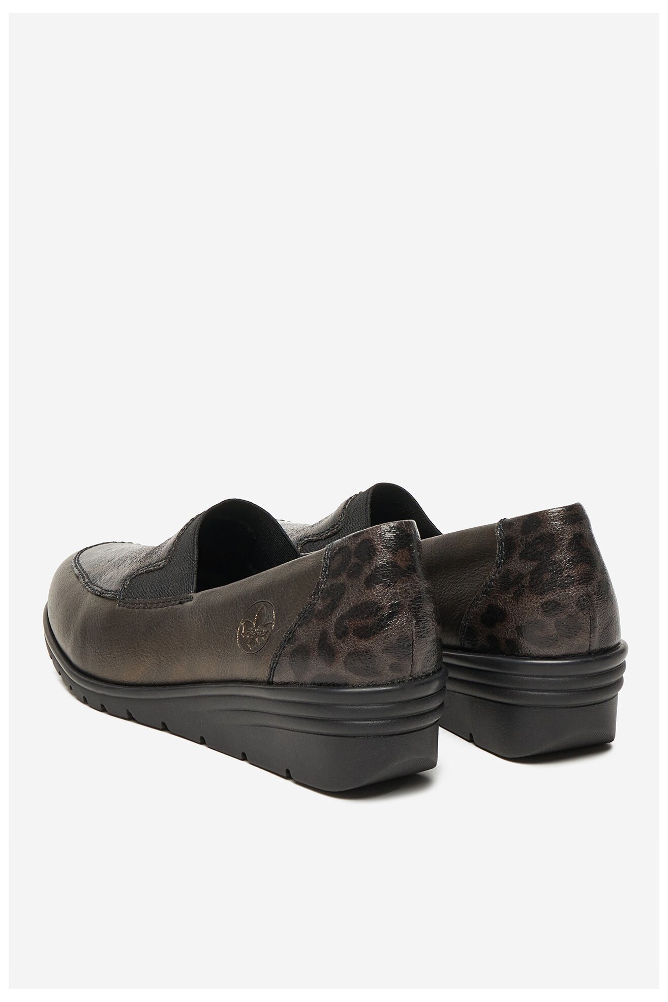 Половинки обувки Rieker L5351-90 С ЦВЯТ НА СТАРО ЗЛАТО