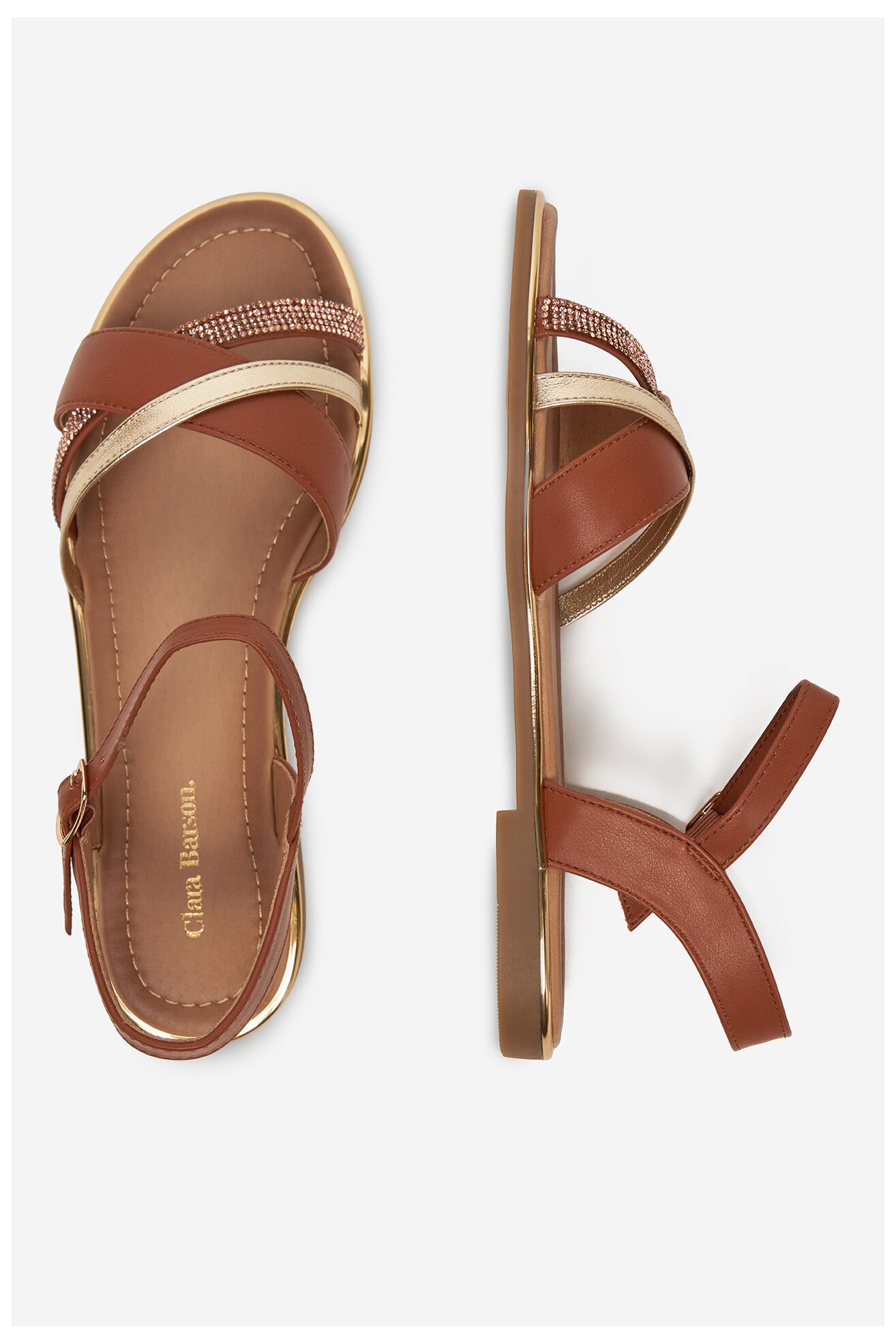 Сандали Clara Barson WS5551-7A КАМЕЛ