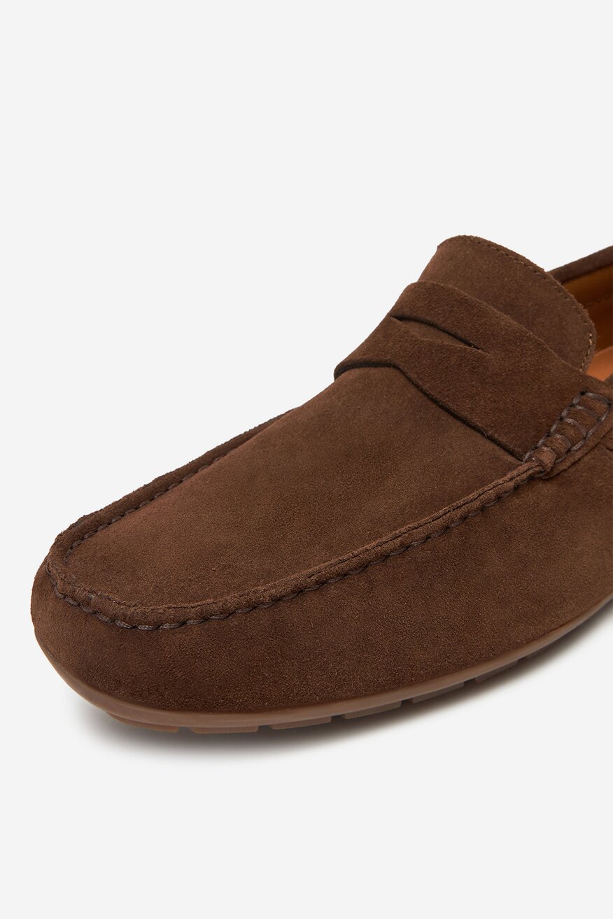 Lasocki - Mokasyny zamszowe - 5906751027417