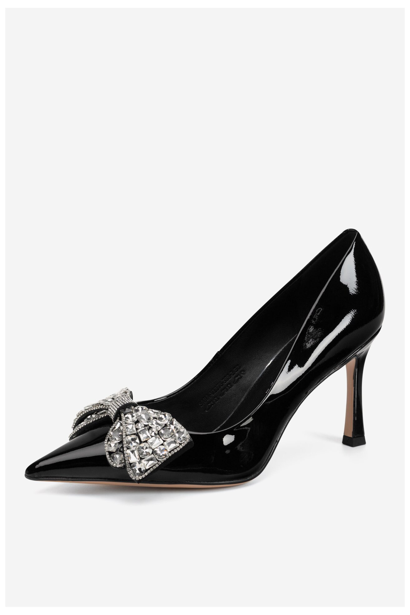 Czółenka EVA MINGE SARA-V1278-388-2 Czarny