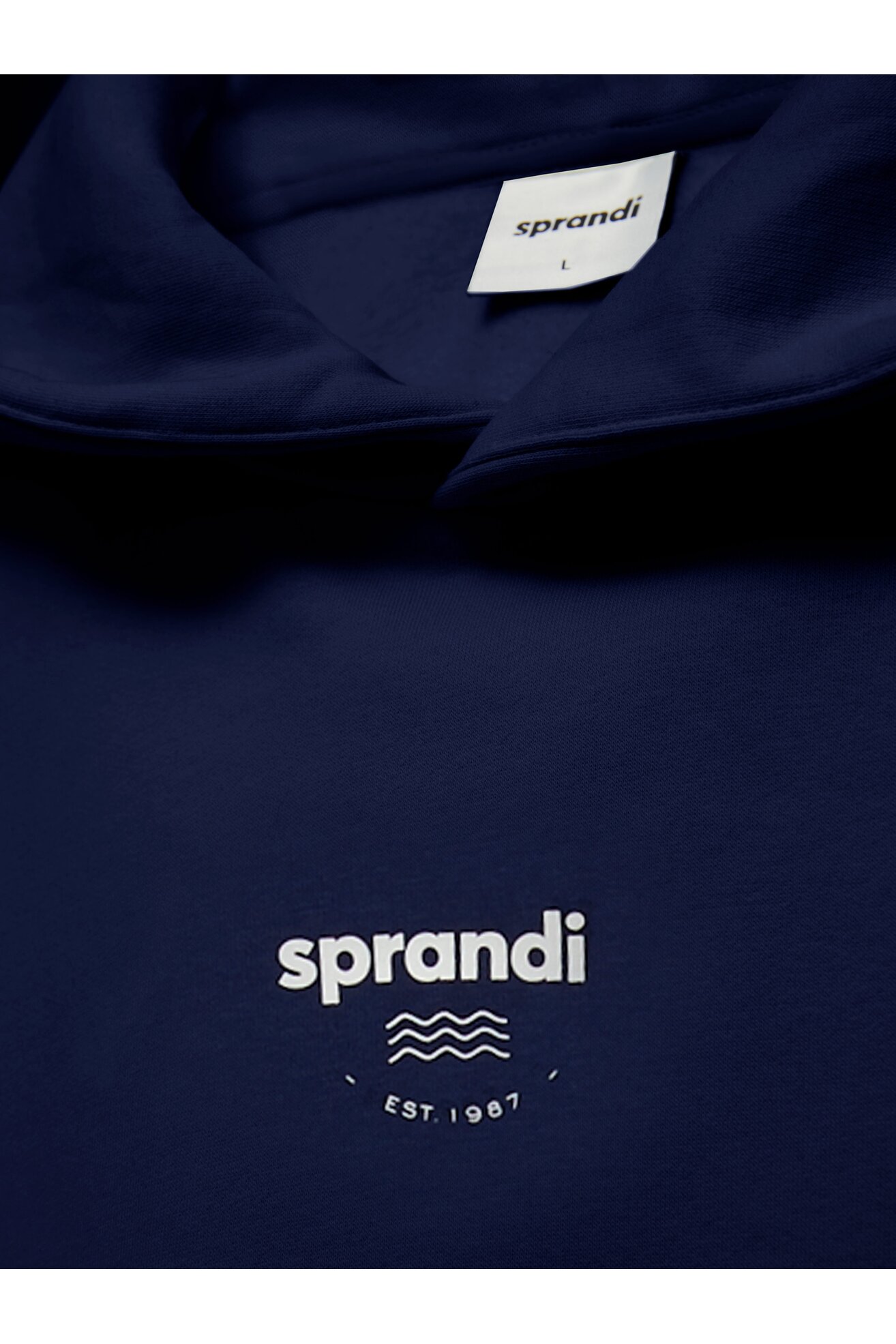 Bluza z kapturem Sprandi SP22-BJM002 Granatowy