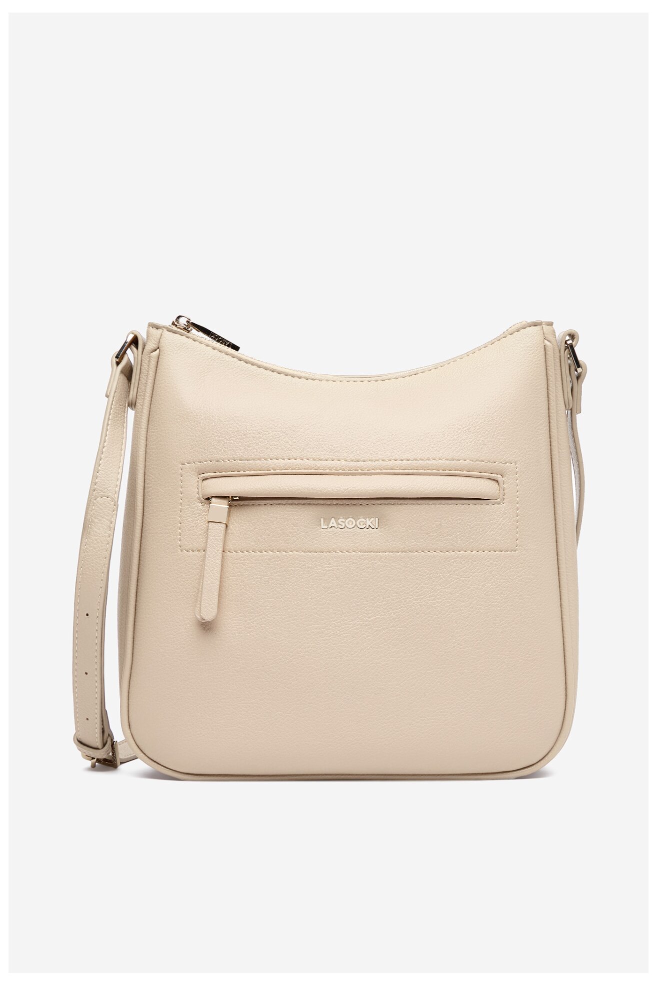 Kézitáska Lasocki CEO-LSK-L-007-09 CSONTSZÍNŰ