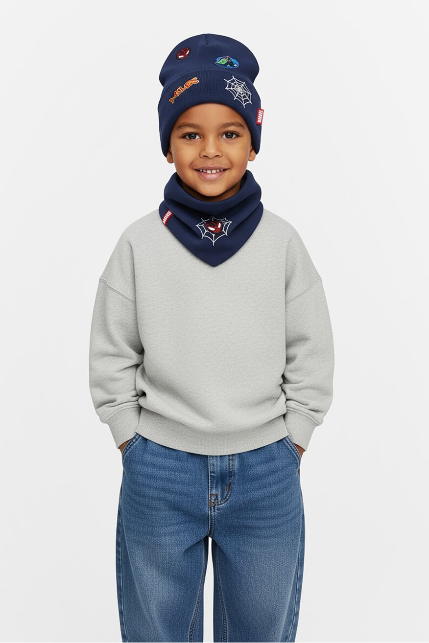 
                Комплект Дитячий Spider-Man ТЕМНО-СИНІЙ - 5906751434338