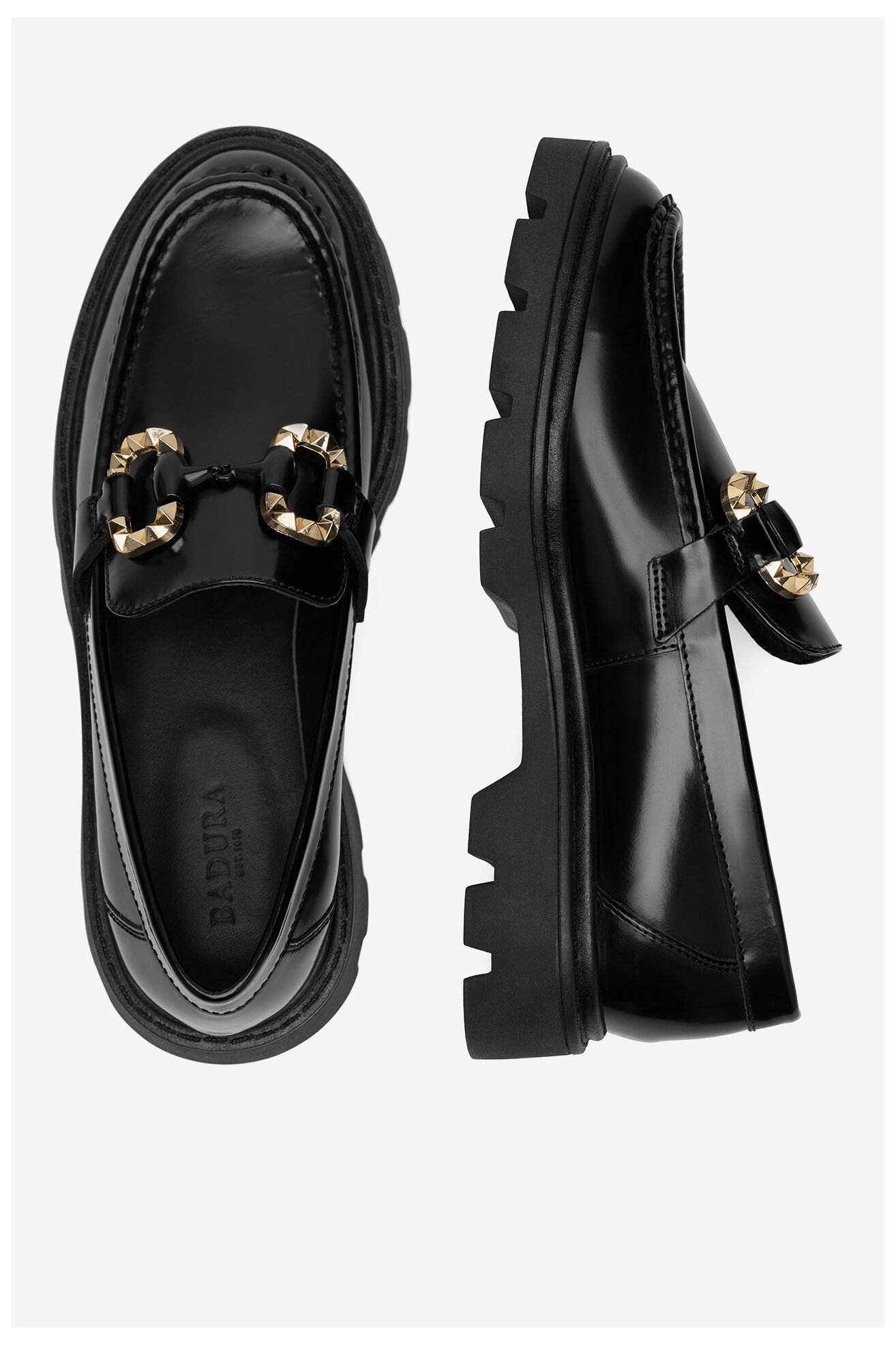 Mokasine Badura SOPHIA-116675 CRNA