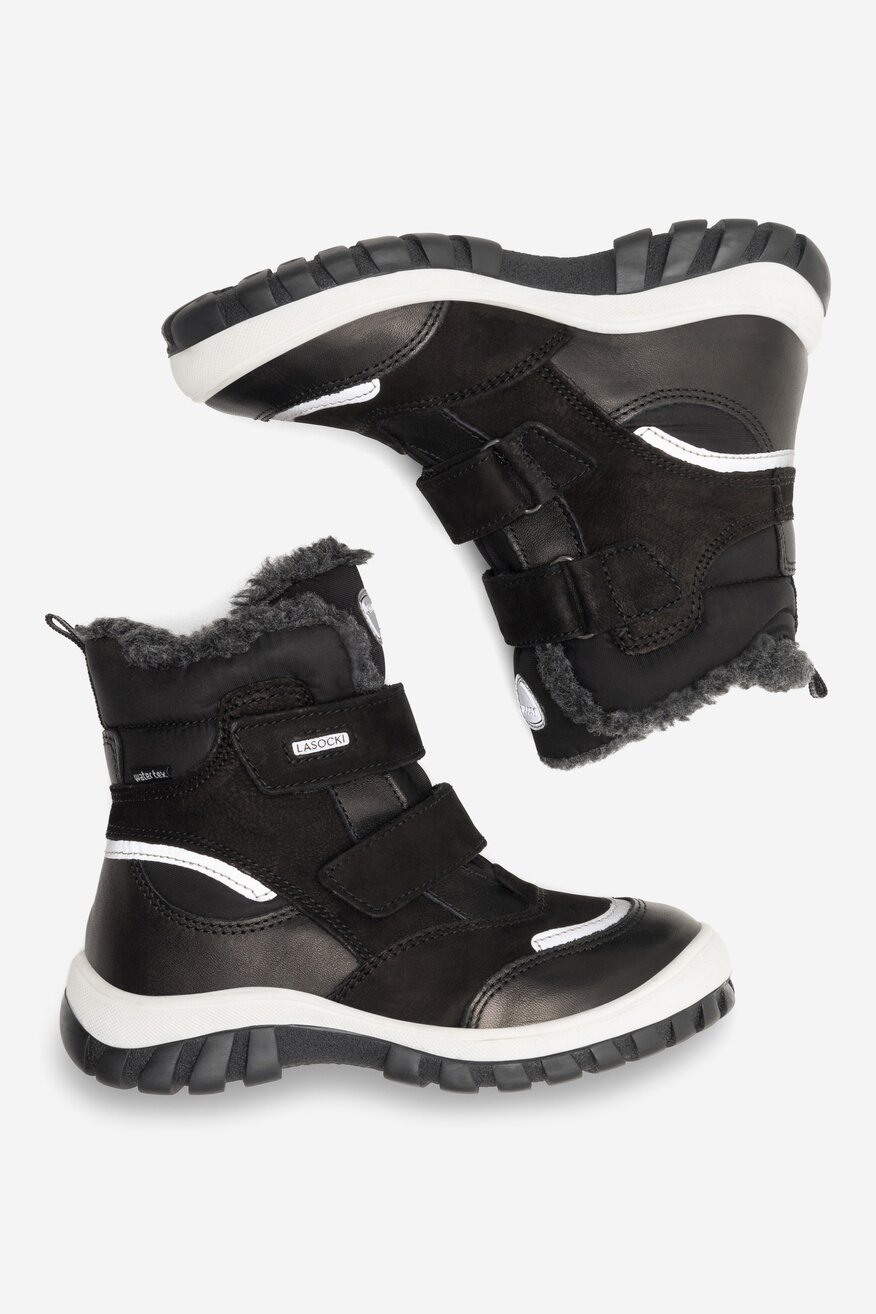 Šněrovací vyšší obuv Lasocki Young ČERNÁ - 5905588023524