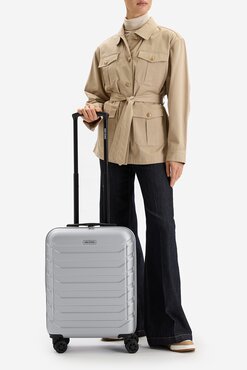 Walizka Gino Rossi C-GIN-S-003-05-SILVER Srebrny