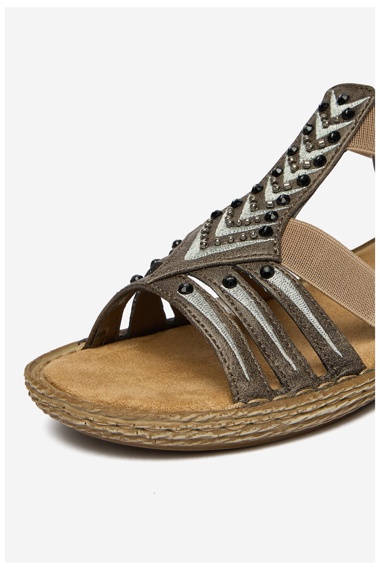 Sandały Rieker CEO-65861-45 Szary ciemny