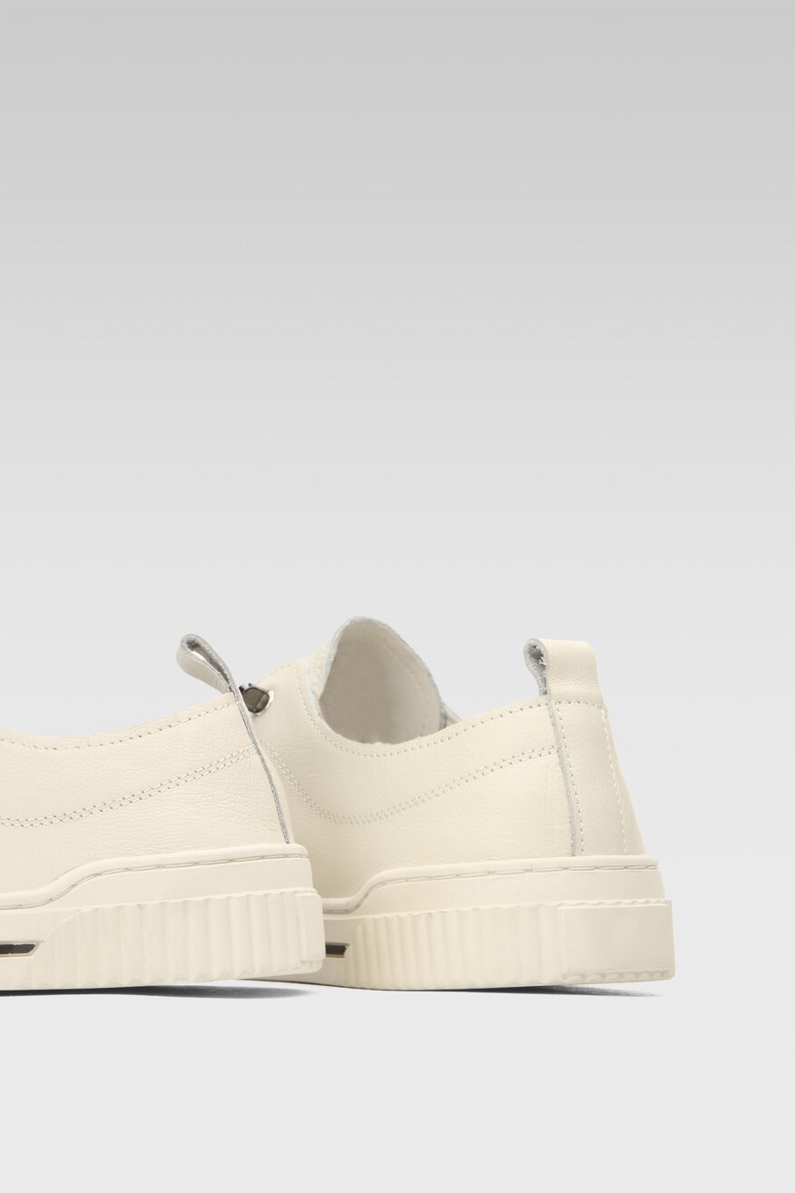 
                Gino Rossi - Skórzane trampki pastelowe - 5904248706852