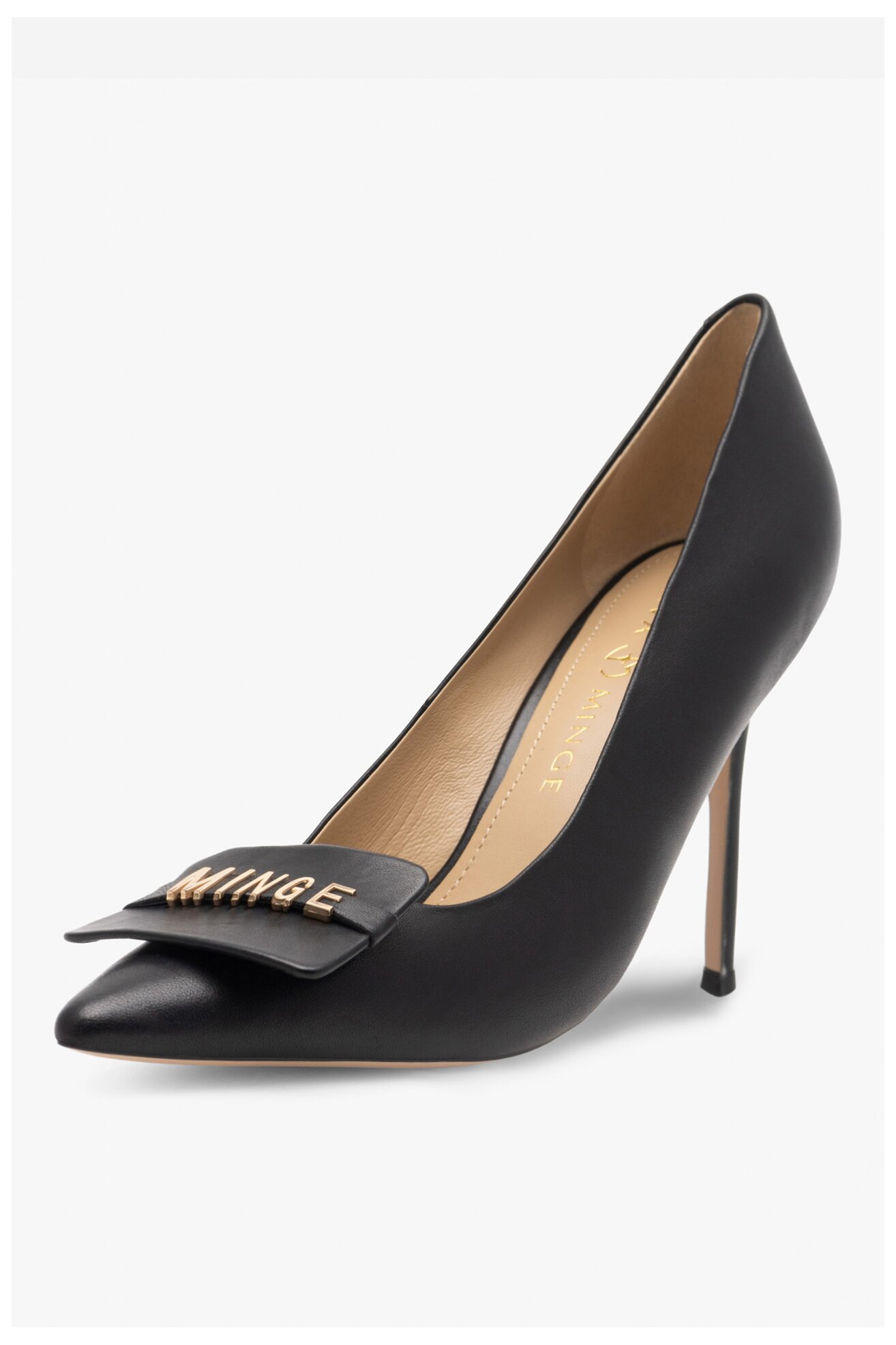 Pantofi cu toc EVA MINGE KONSTANCA-1013 NEGRU