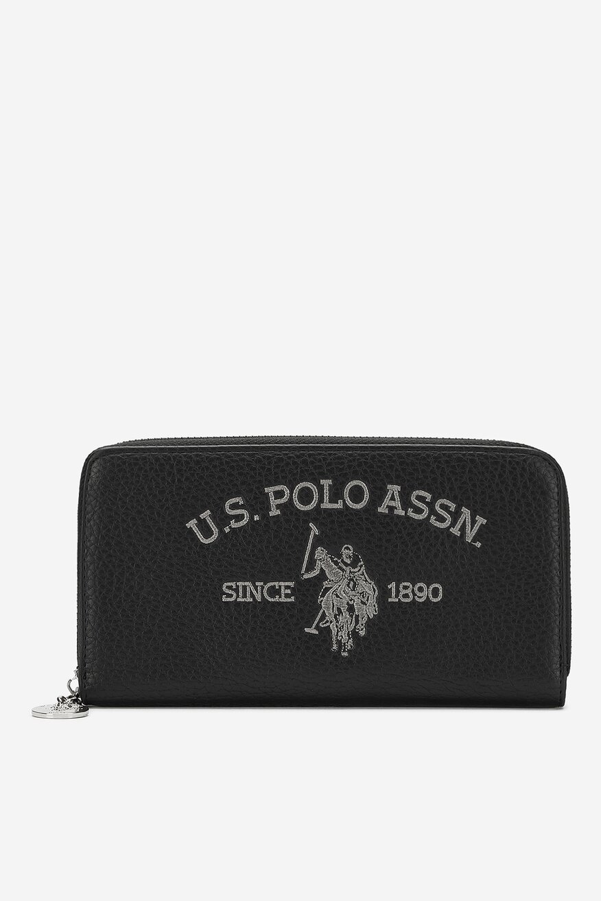 
                Дамски портфейл U.S. POLO ASSN. ЧЕРЕН - 5905588990642
