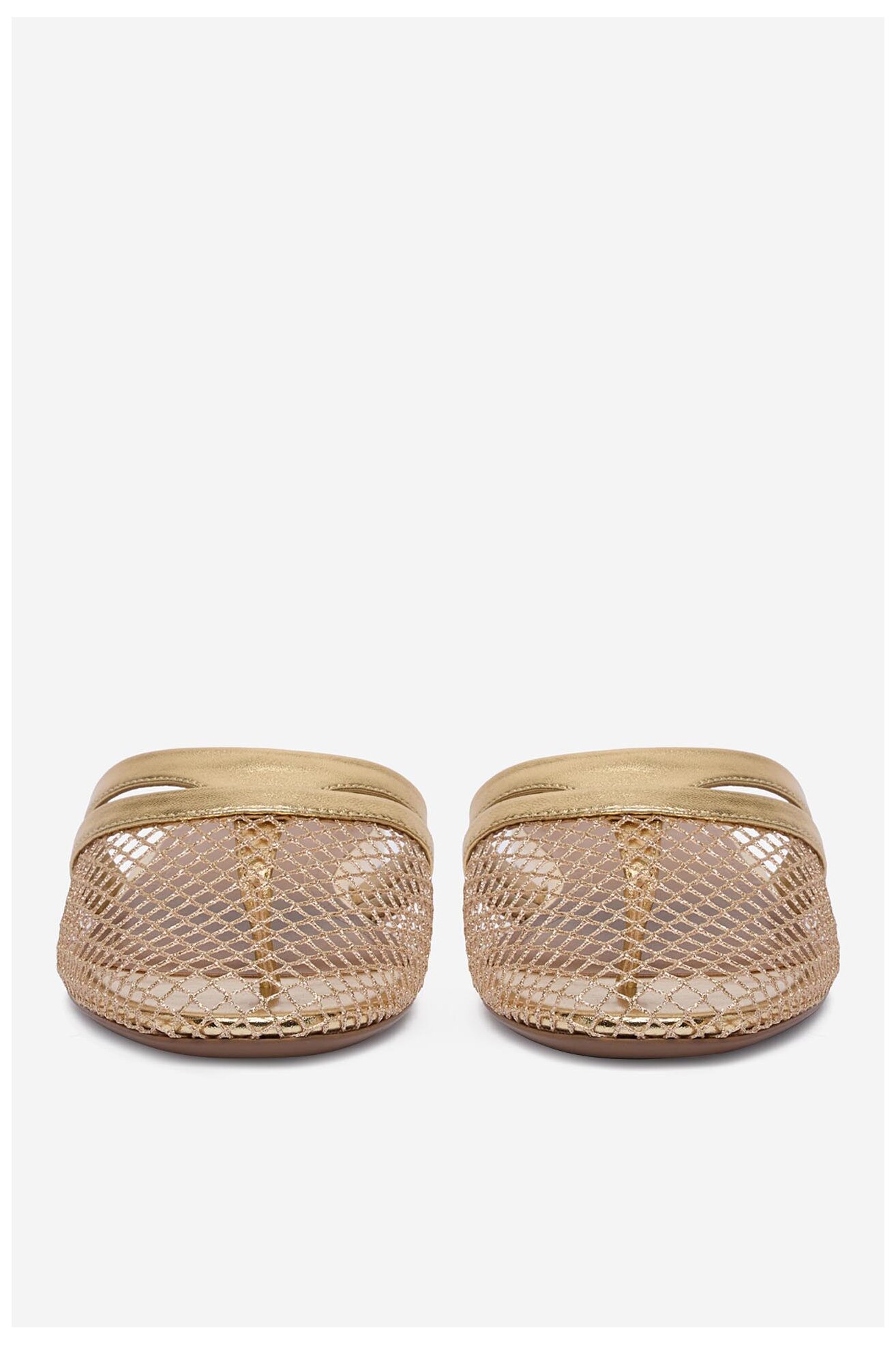 Klapki Badura EO-ANIKA-LT213-3 Złoty