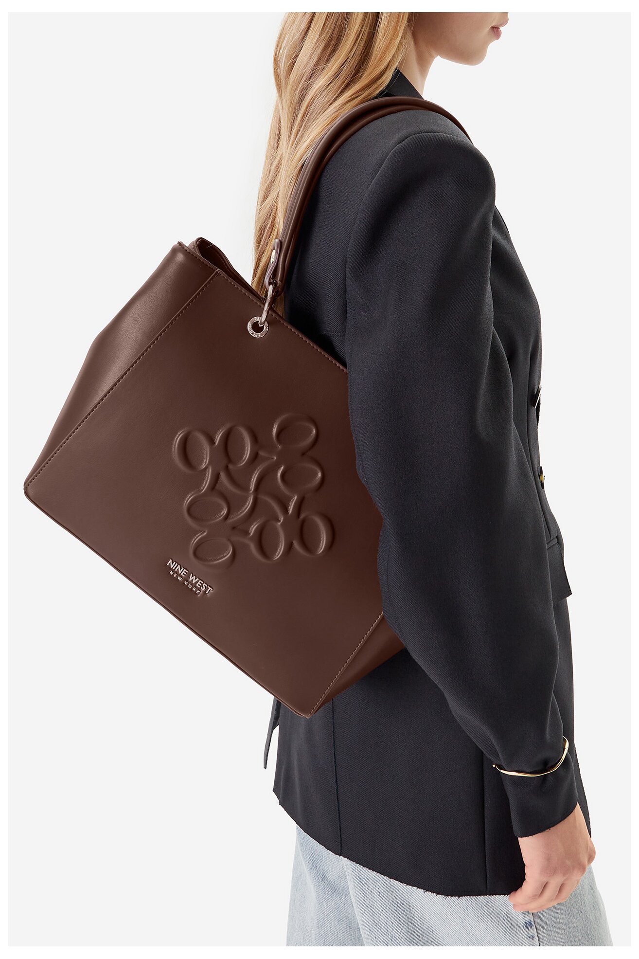 Torba NINE WEST CEO-GIANNA-H242051 BRAON