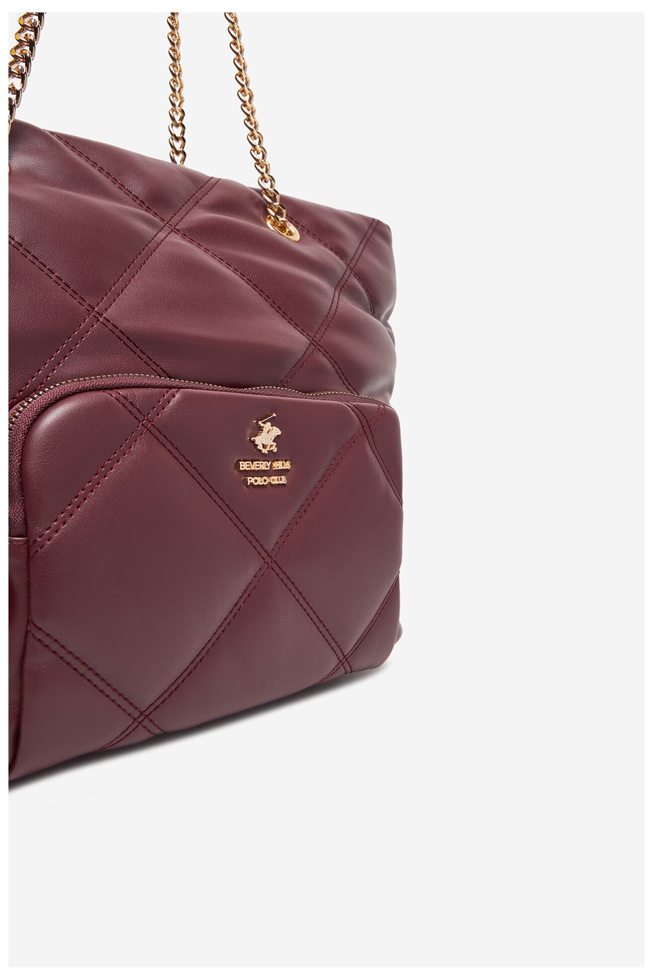 Сумка З Ремінцем Beverly Hills Polo Club CEO-BHPC-C-010-08 БОРДОВИЙ