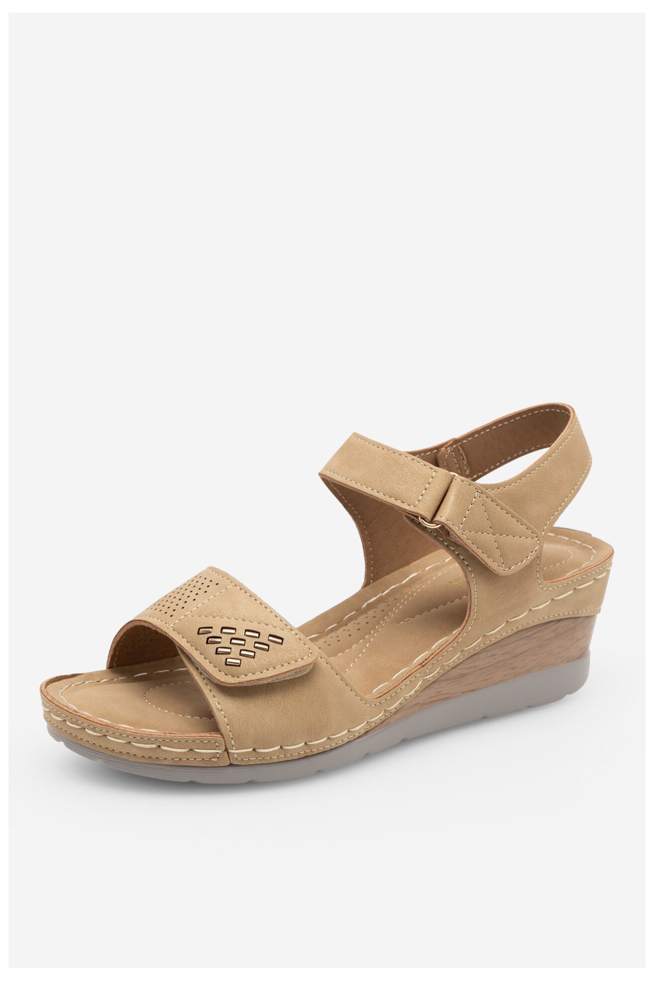 Sandały Clara Barson WYL0510-23 Beżowy