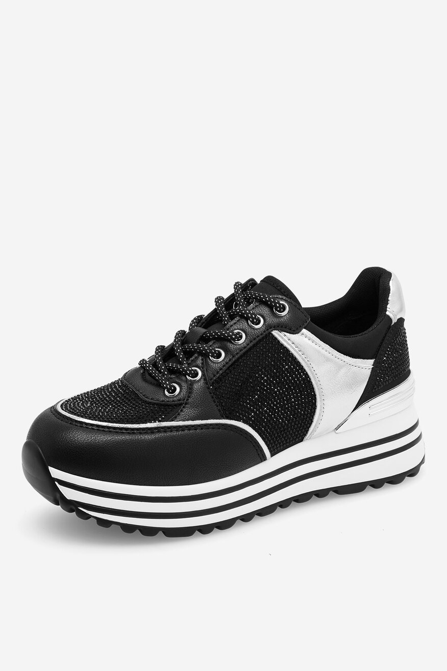 Sneakerși EVA MINGE NEGRU - 5905588475026
