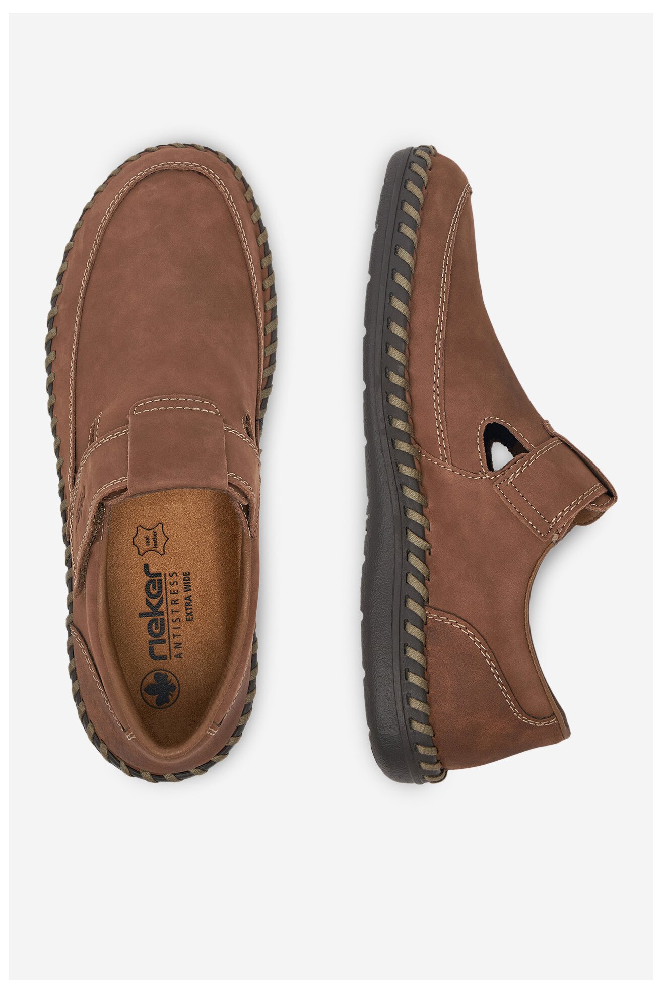 Polobotka Rieker B2452-24 HNĚDÁ