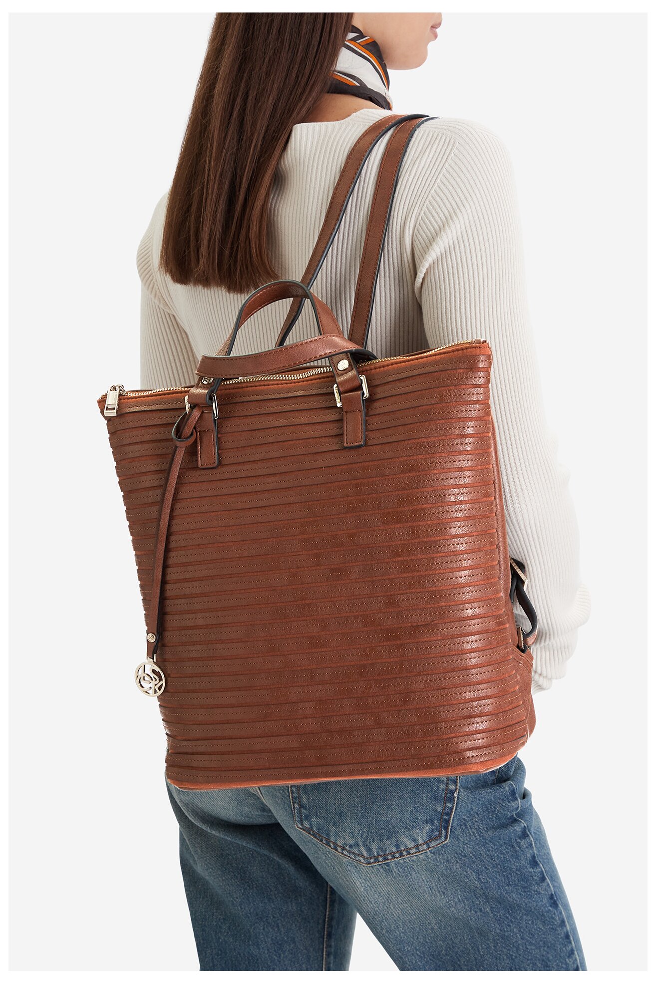 Hátizsák Lasocki CEO-LSK-K-024-06 CAMEL