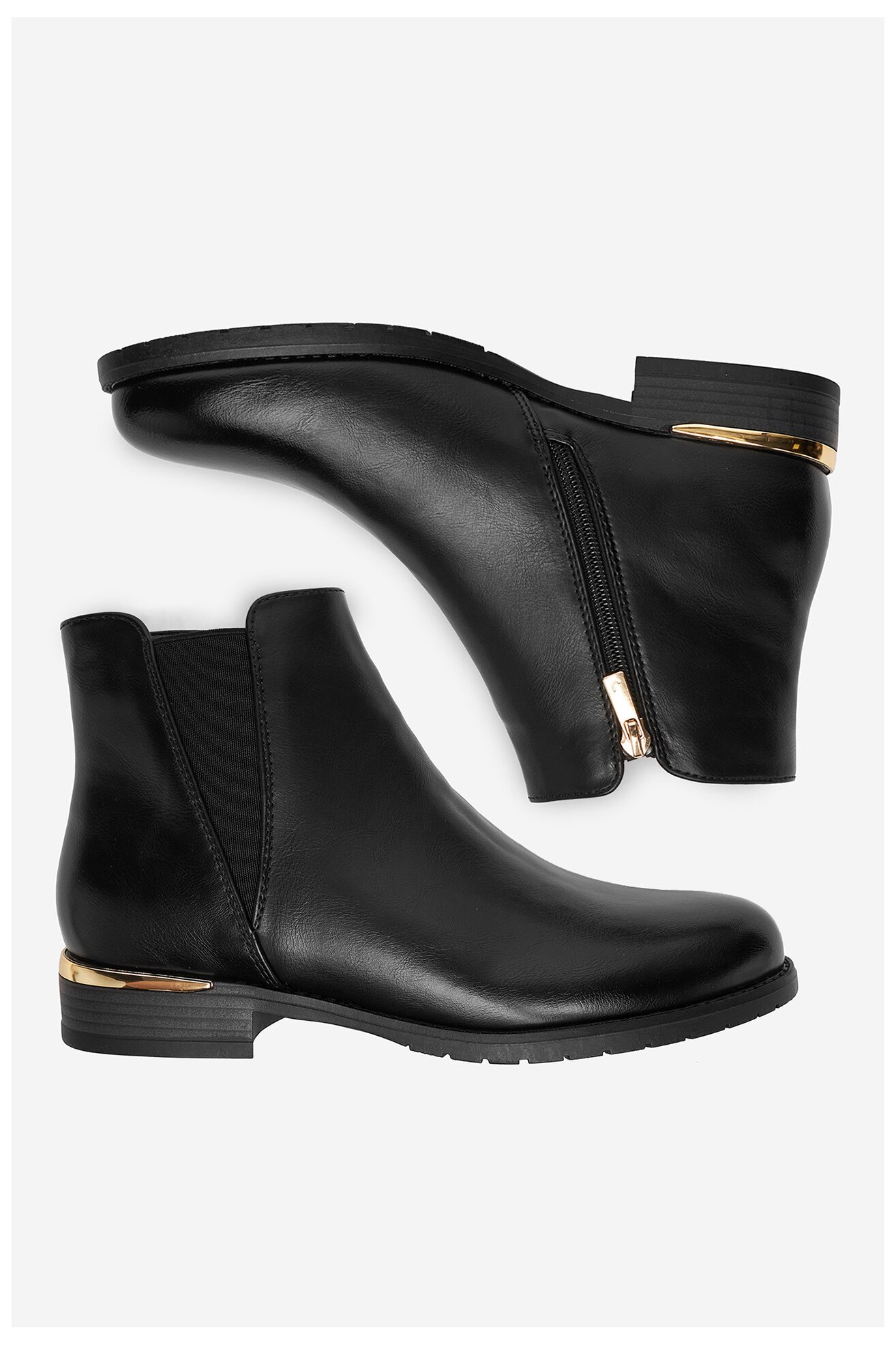 Botki Jenny CEO-JAIMI H10816-1A Czarny