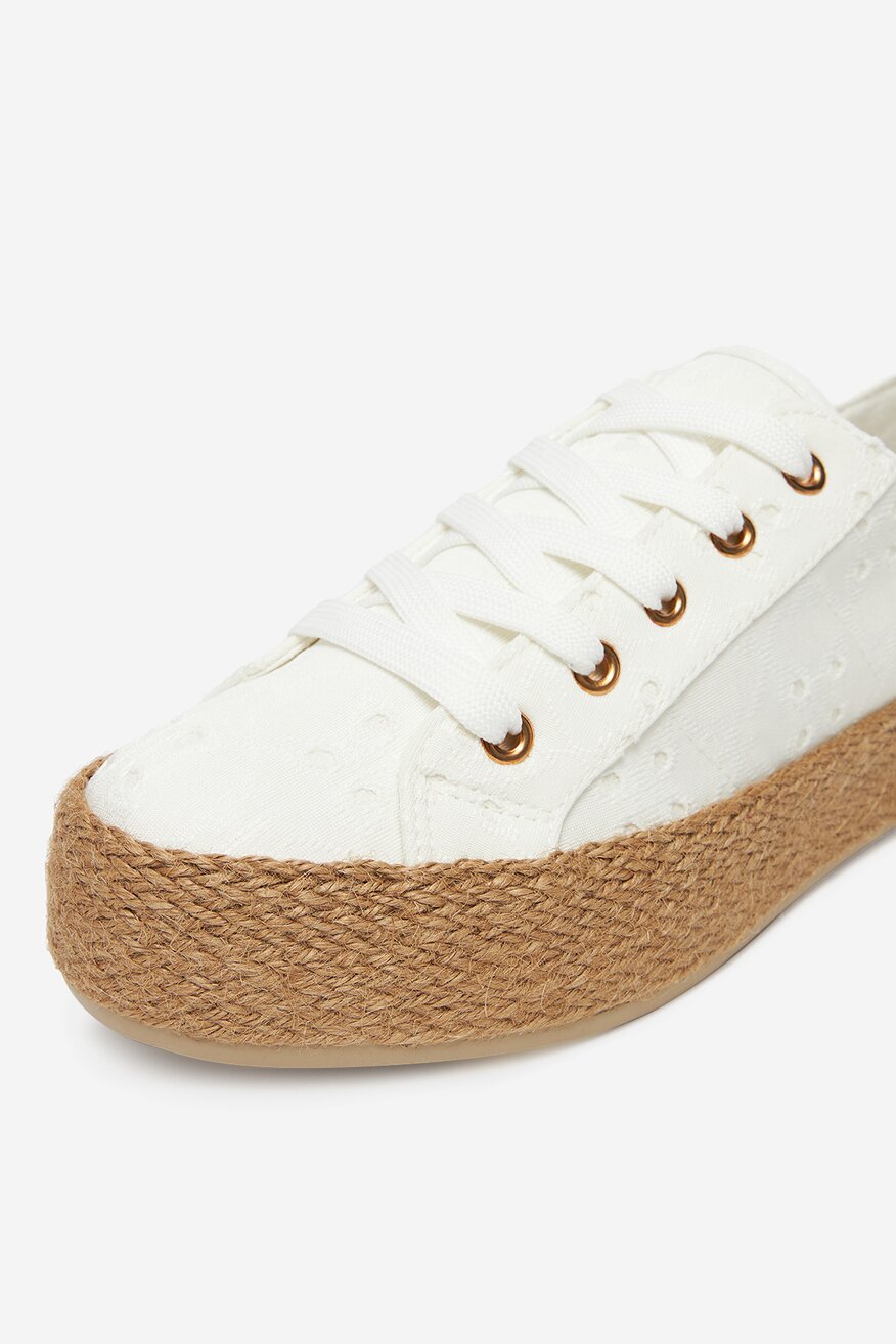 Jenny - Espadryle na platformie - 5903698051833