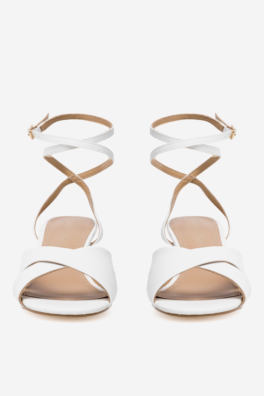 
                Sergio Bardi - Sandały skórzane - 5903698619736