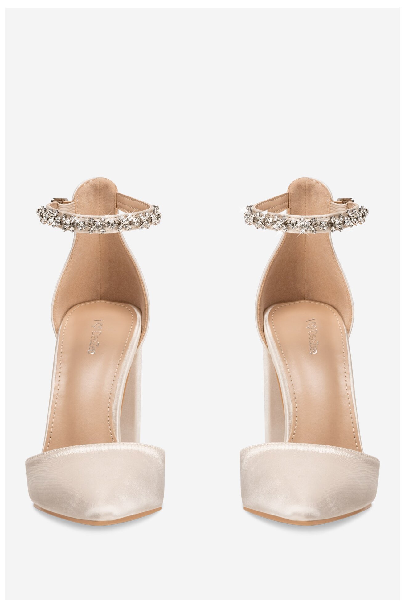 Czółenka DeeZee AGAPI KL-HT93996-A10 Beżowy