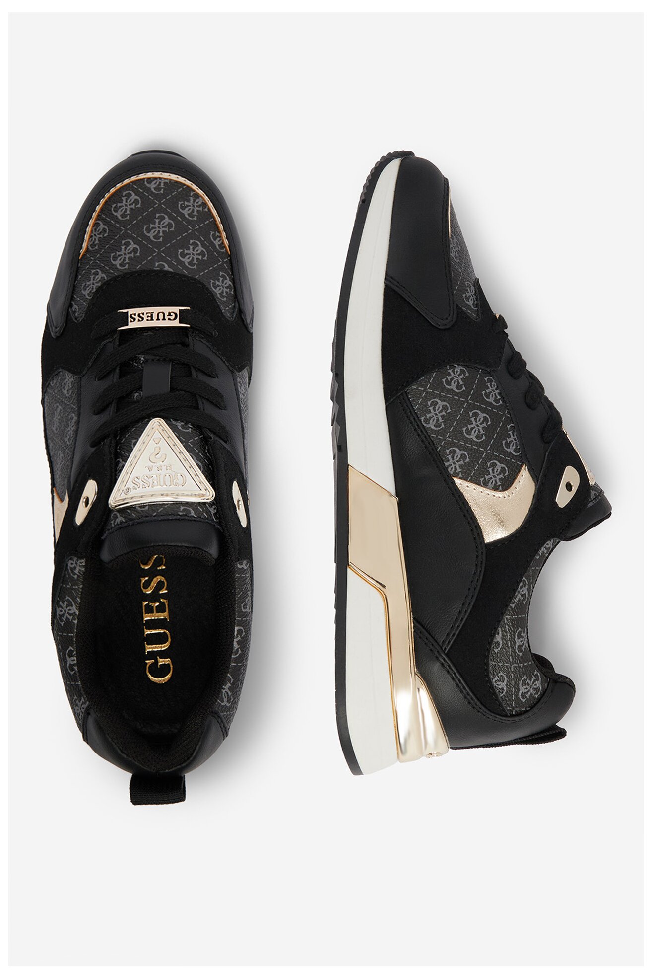 Sneakers GUESS CEOWB-CS24049-01 Czarny