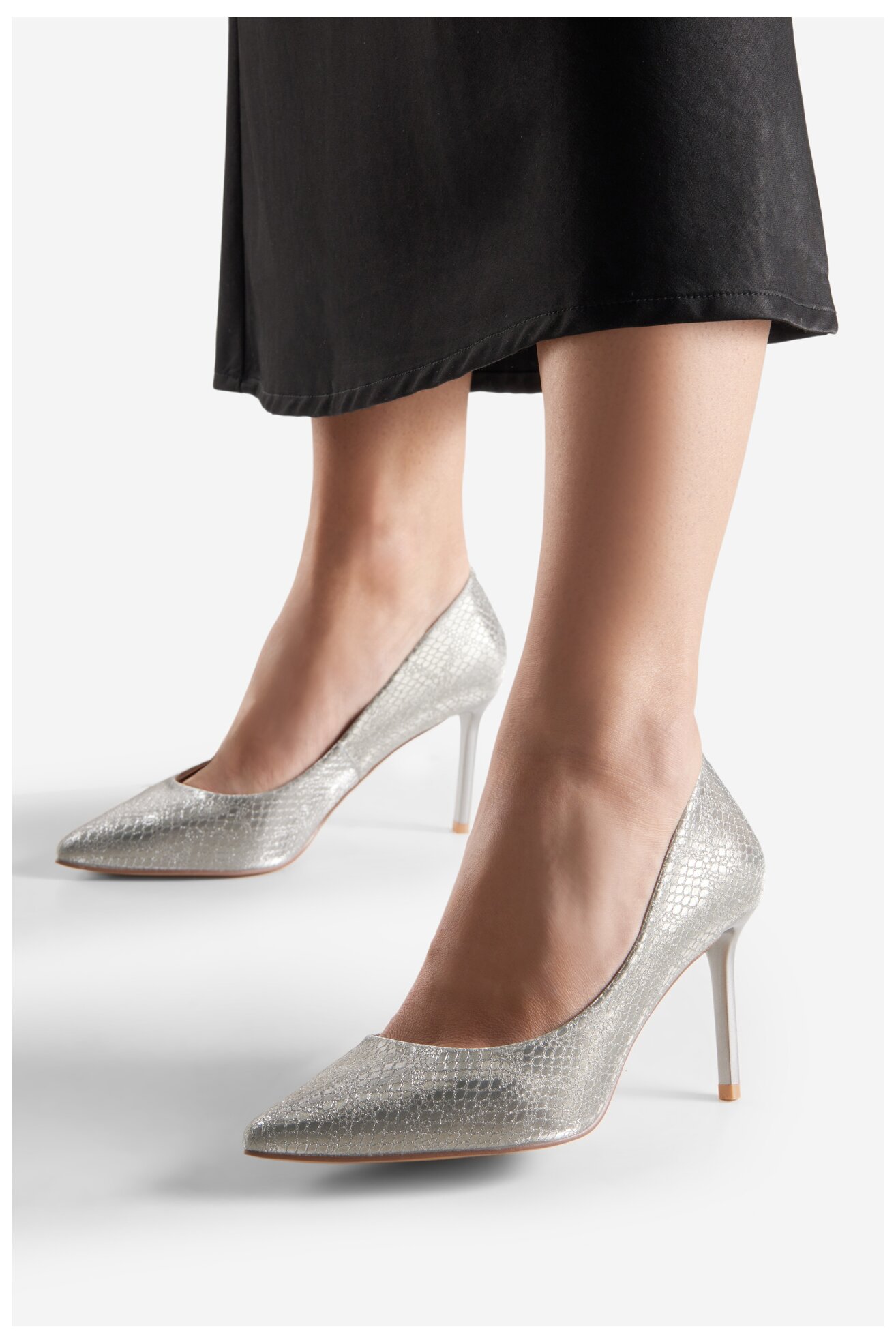 Czółenka Jenny Fairy WFA3004-2 Srebrny