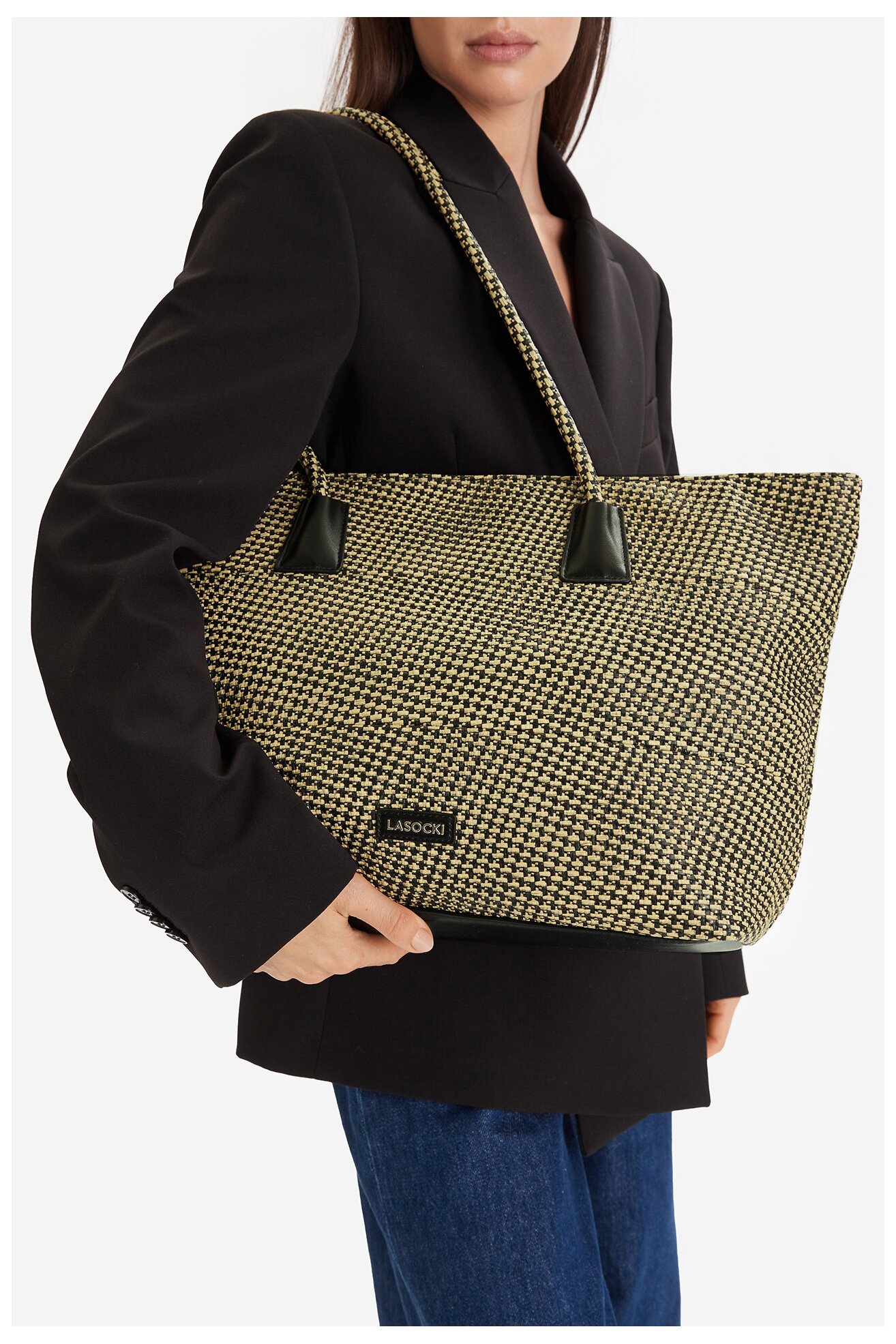 Дамска чанта Lasocki CEO-LSK-L-005-09 ЧЕРЕН