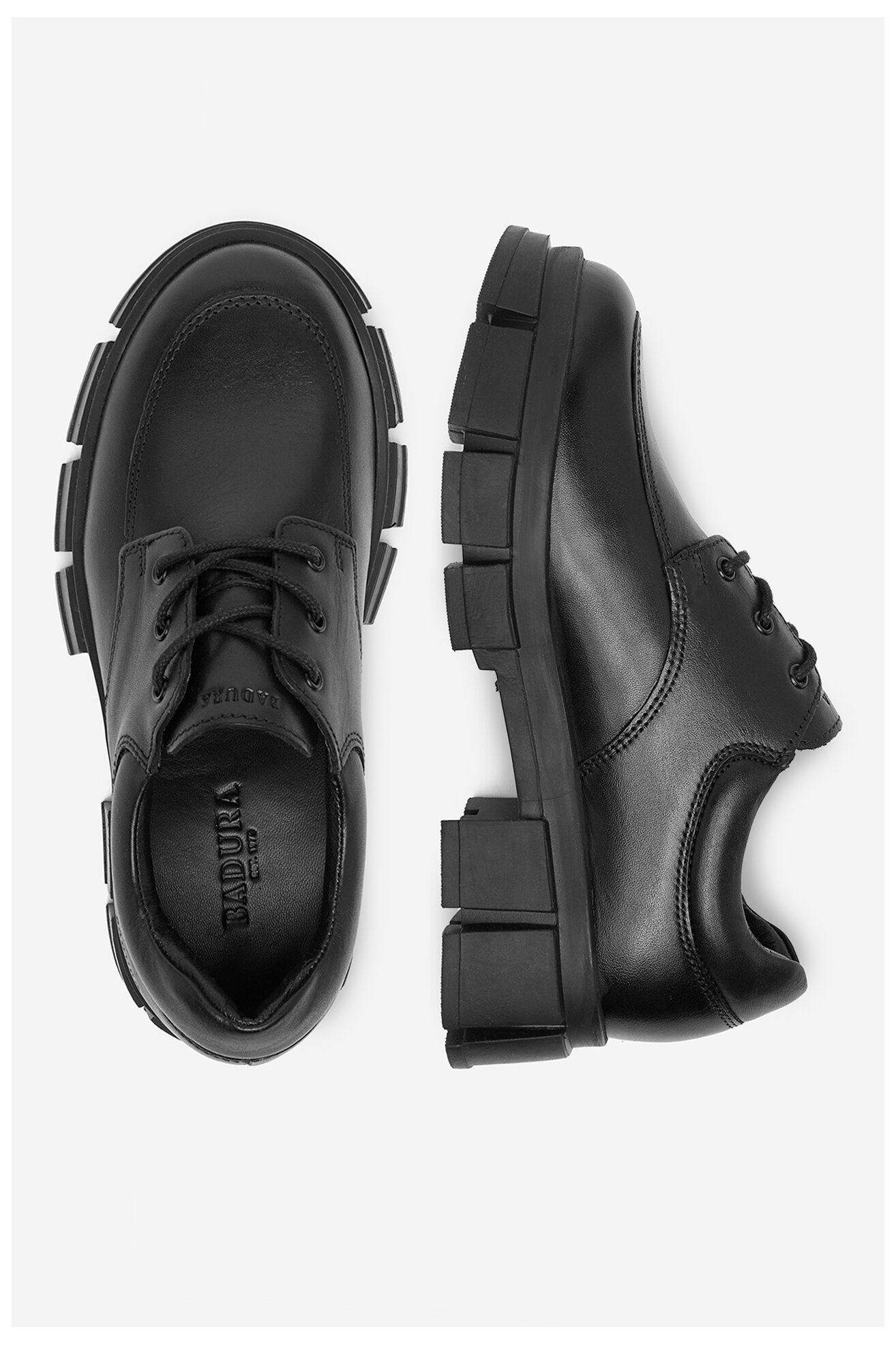 Półbuty Badura EO-CI12-9092-09 Czarny