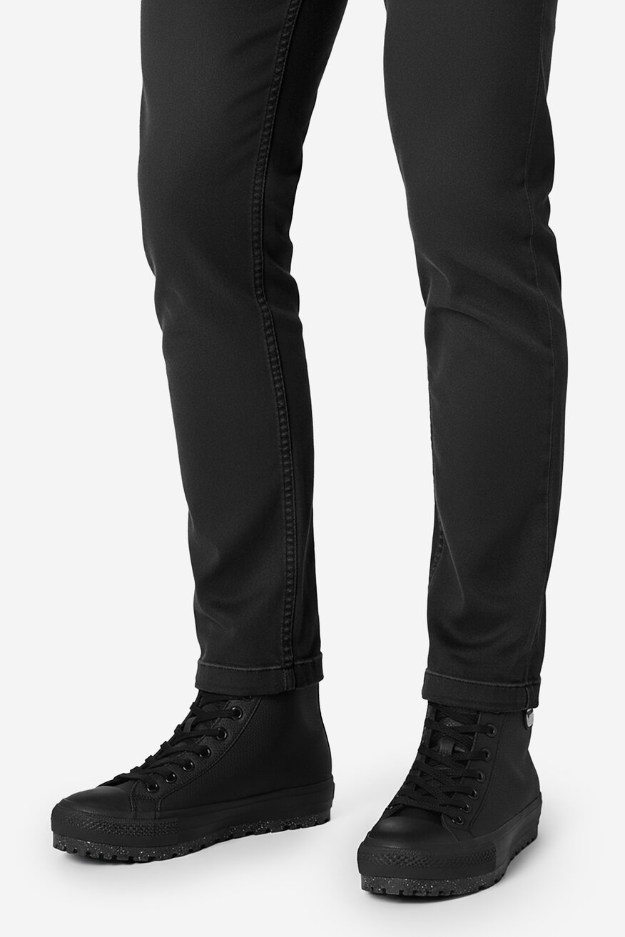 G-STAR RAW - Trampki skórzane ocieplane - 5906751364994