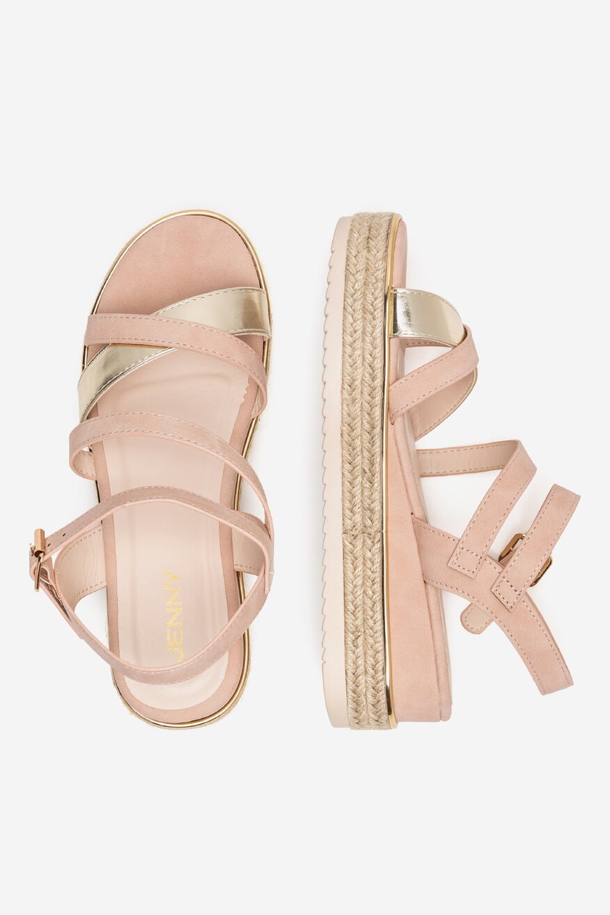 Espadrile Jenny ROZ DESCHIS - 5904862476216