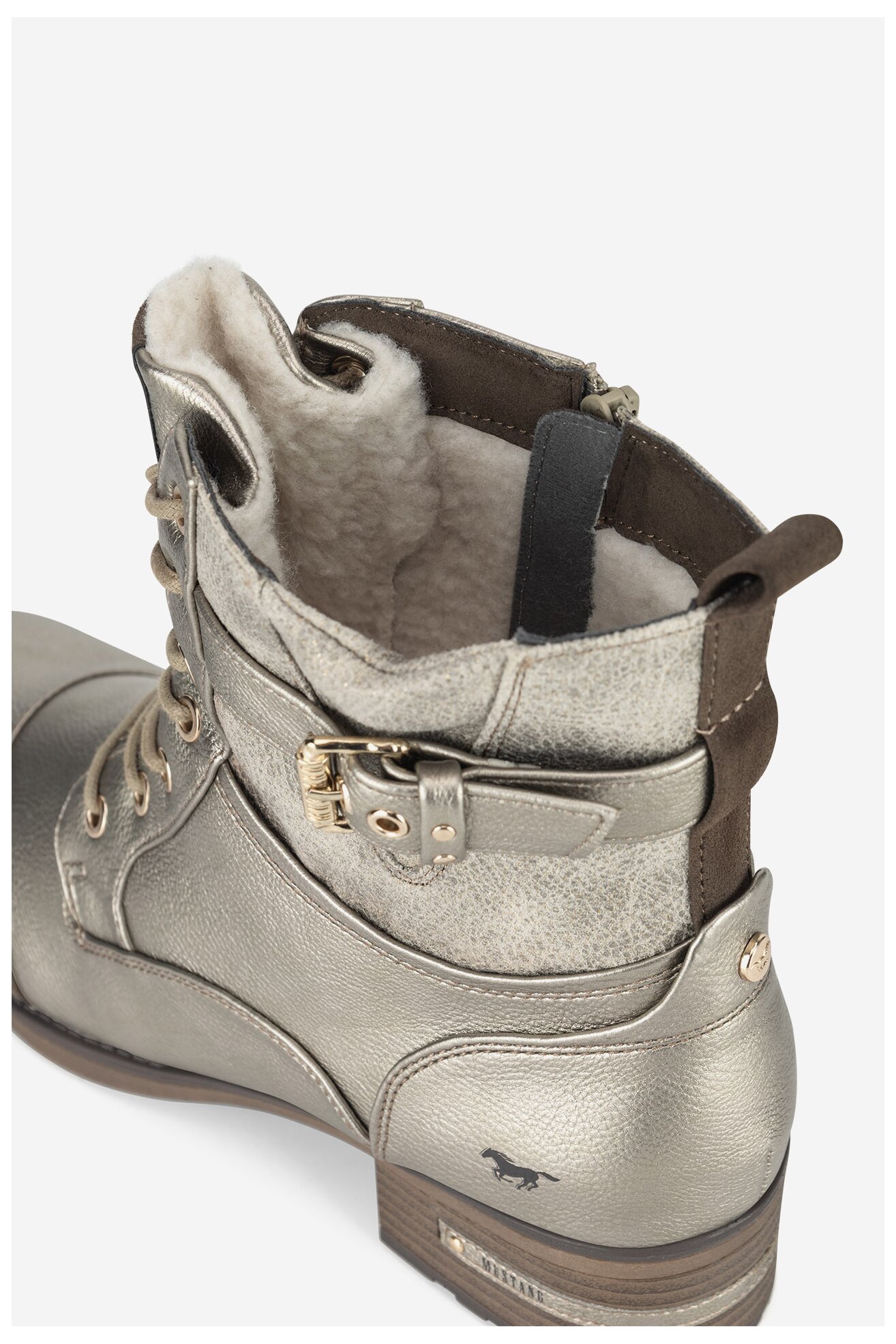 Боти Mustang 1229-606 ЗЛАТИСТ