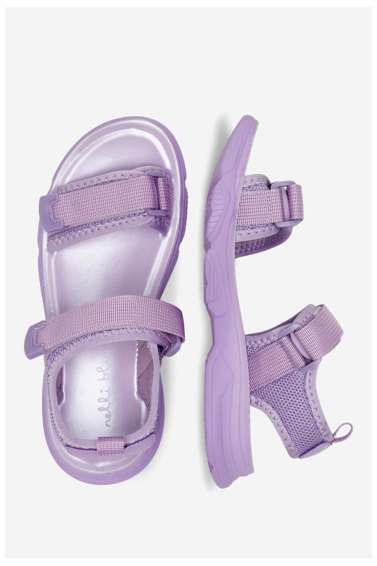 Sandały Nelli Blu CSS20397-02 Fioletowy