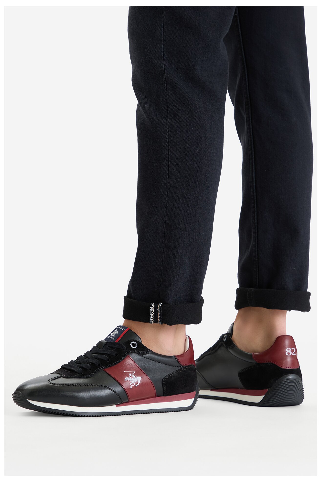 Sneakers Beverly Hills Polo Club EO-SCOTT-10 MI08 Czarny