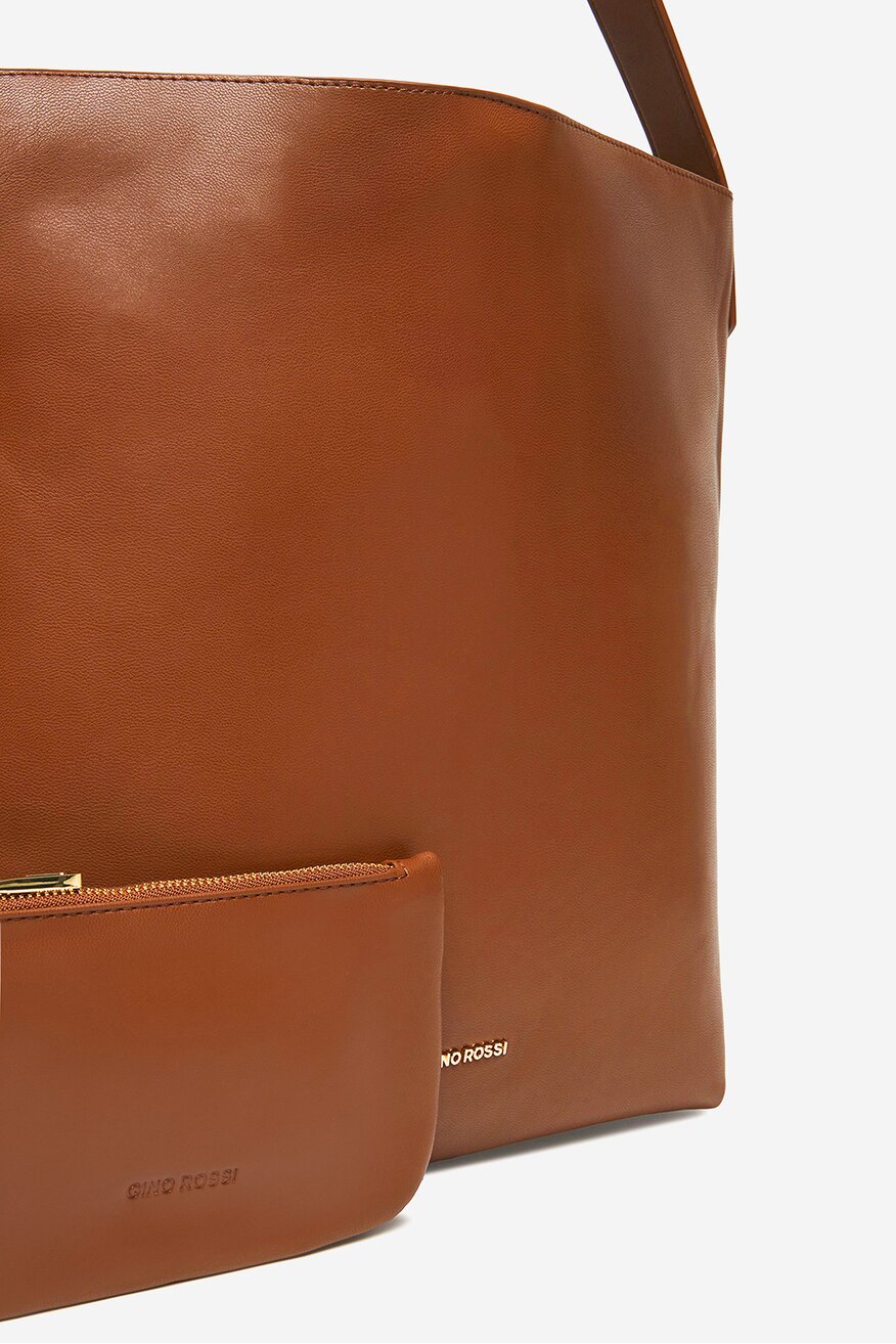 Kézitáska Gino Rossi CAMEL - 5906751328132