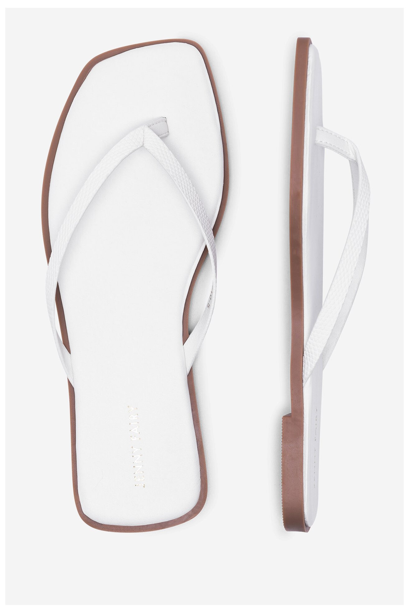 Papuče Jenny Fairy WYL0710-5 BELA