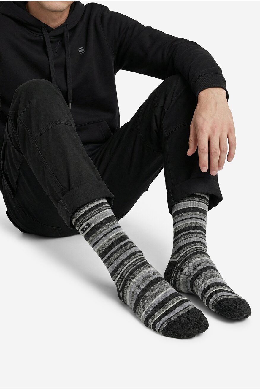 G-STAR RAW - Skarpetki długie 3-pak - 5906751123416